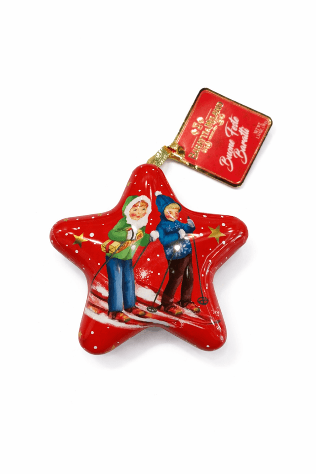 Estrela com Chocolate Vermelha- Baratti&Milano