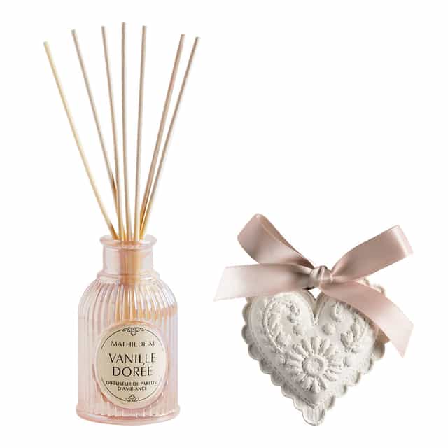 Coffret Mikado c/ coração em gesso - Mathilde M.