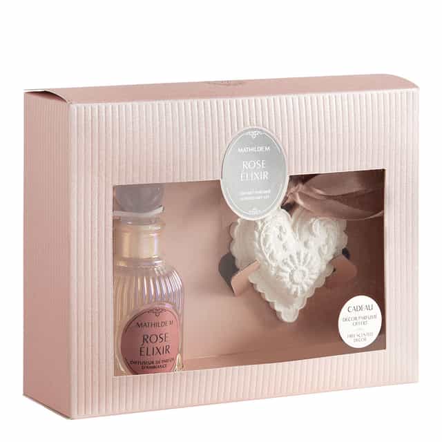 Coffret Mikado 90ml Rose Élixir - Mathilde M.