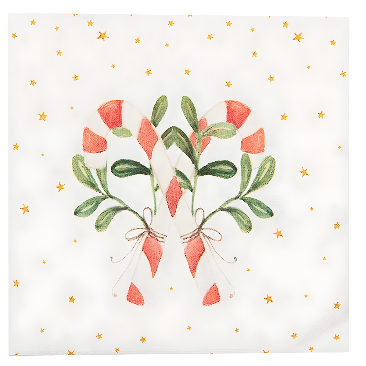 Guardanapos Natal Bengala 33*33cm- Clayre e Eef Guardanapos Natal Bengala 33cm - Clayre & EEF